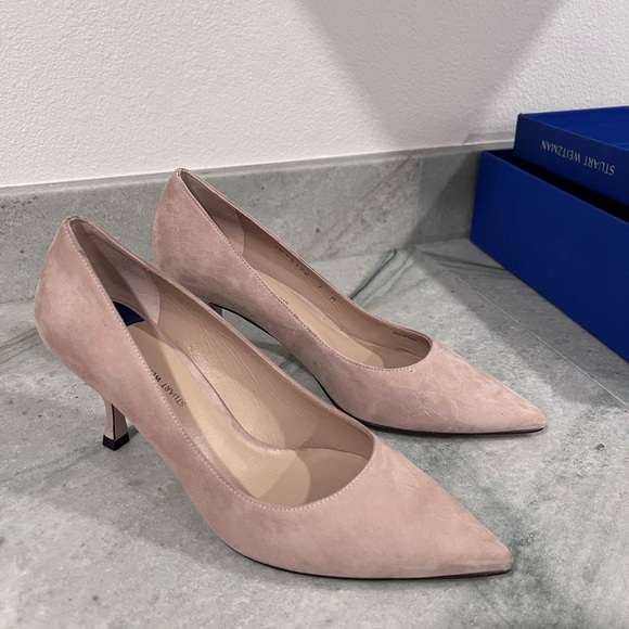 Stuart Weiztman 85 power nude pumps size 7 - Picture 5 of 6